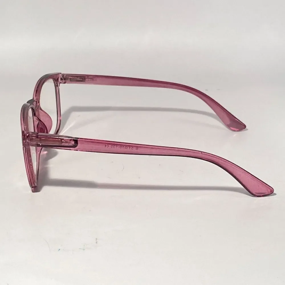1504 Colette 1.5 Tortoise Raspberry Glasses Soft Butterfly Readers NWT